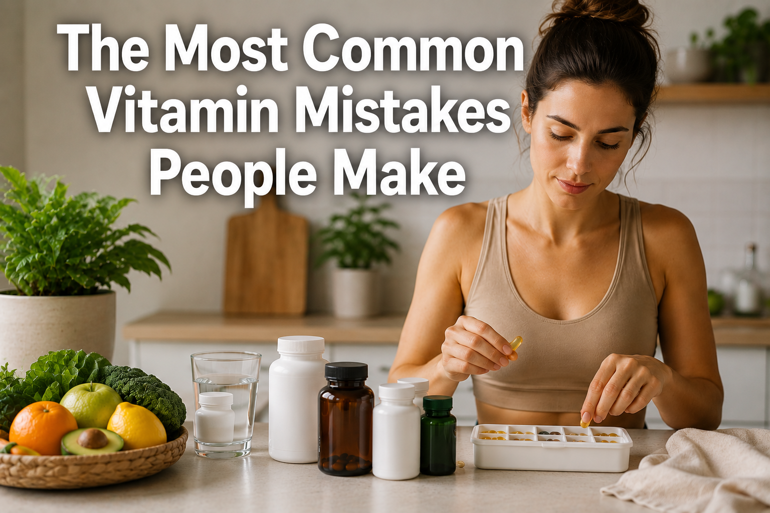 The Most Common Vitamin Mistakes People Make