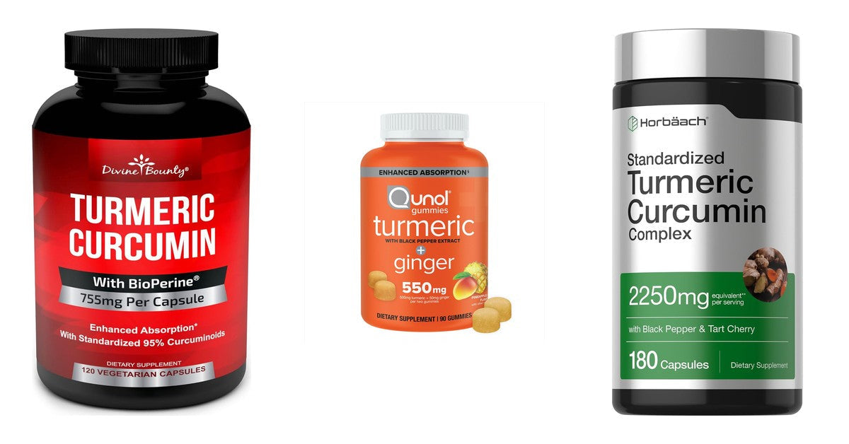Turmeric curcumin 755 mg vs 500 mg gummies vs 2,250 mg equivalent: what five labels print
