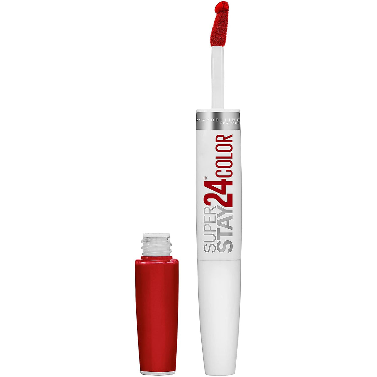 Maybelline New York Super Stay 24 Color Keep It Red 0.077 fl oz (2.3 ml) + 0.063 oz (1.8 g) — product image 1