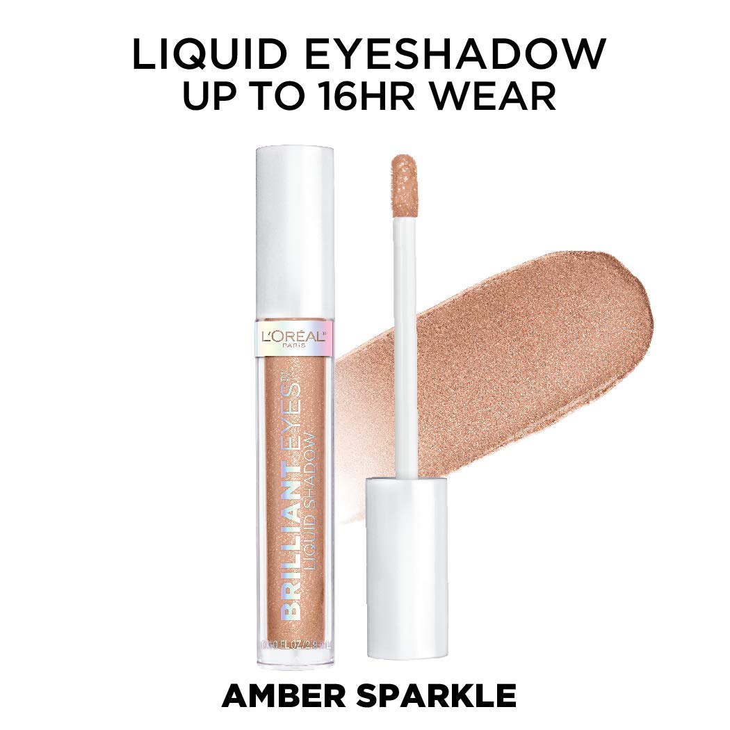 L'Oréal Paris Brilliant Eyes Liquid Shadow 445 Amber Sparkle 0.10 fl oz (2.9 ml) — product image 4