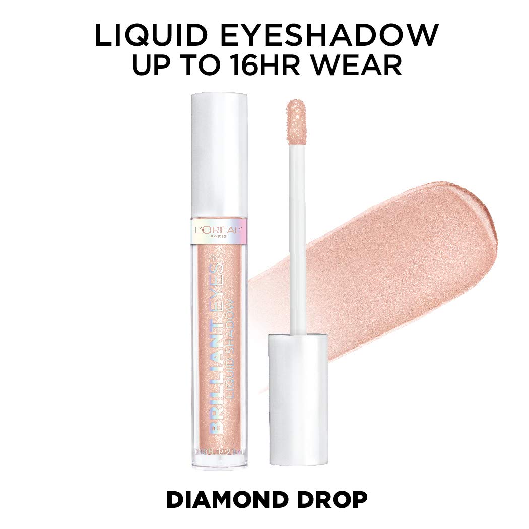 L'Oréal Paris Brilliant Eyes Liquid Shadow 415 Diamond Drop 0.10 fl oz (2.9 ml) — product image 4