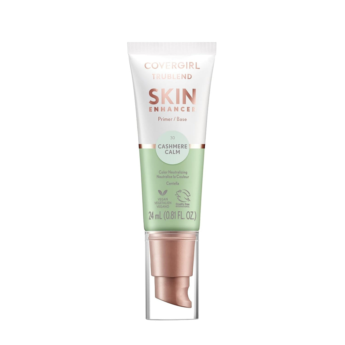 COVERGIRL TruBlend Skin Enhancer Primer/Base Color Neutralizing 30 Cashmere Calm 0.81 fl oz (24 ml) — product image 1