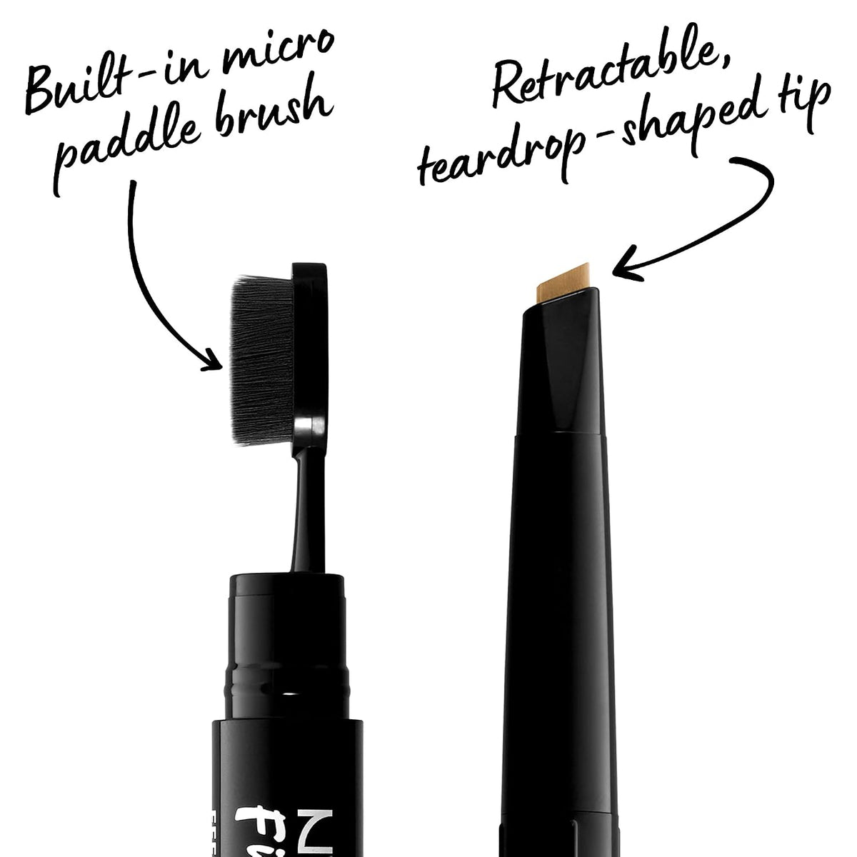 NYX Professional Makeup Fill & Fluff Eyebrow Pomade Pencil 01 Blonde 0.007 oz — product image 3