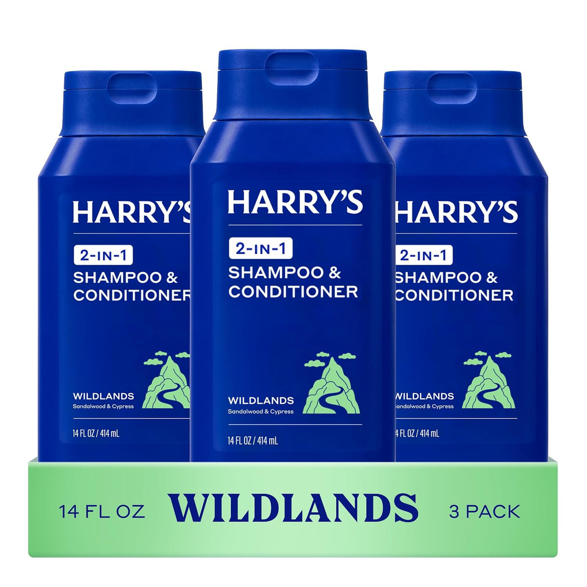 Harry's 2-in-1 Shampoo & Conditioner 14 fl oz (Pack of 3) — product image 1