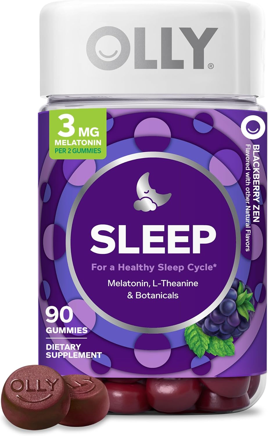 OLLY Sleep 3 mg per Serving 90 Gummies — product image 1