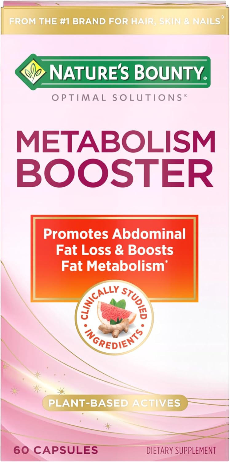 Nature's Bounty Optimal Solutions Metabolism Booster Supplement, 60 Capsules — product image 1