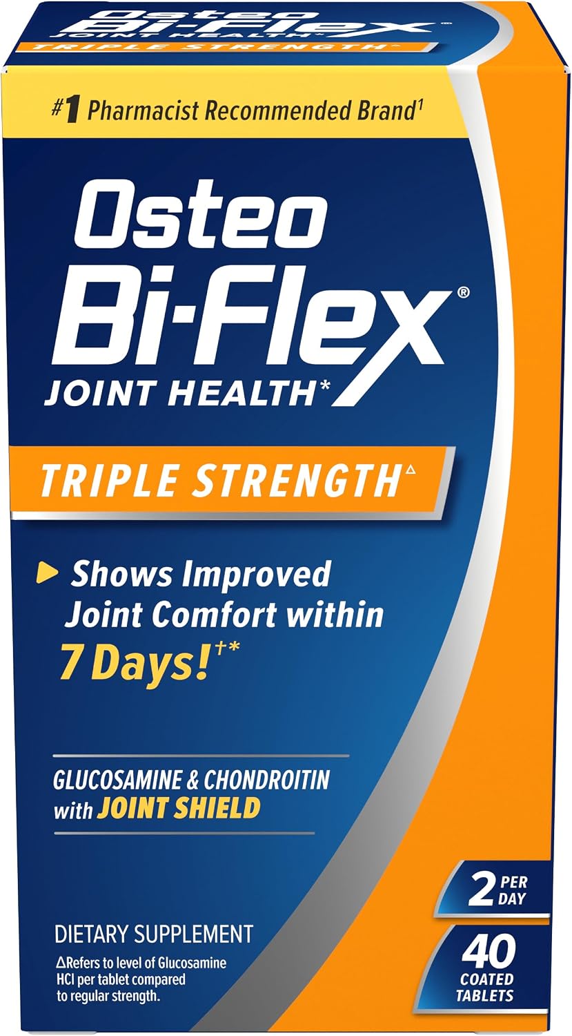 Osteo Bi-Flex Joint Health Triple Strength Glucosamine & Chondroitin with Joint Shield 40 Coated Tablets — product image 1