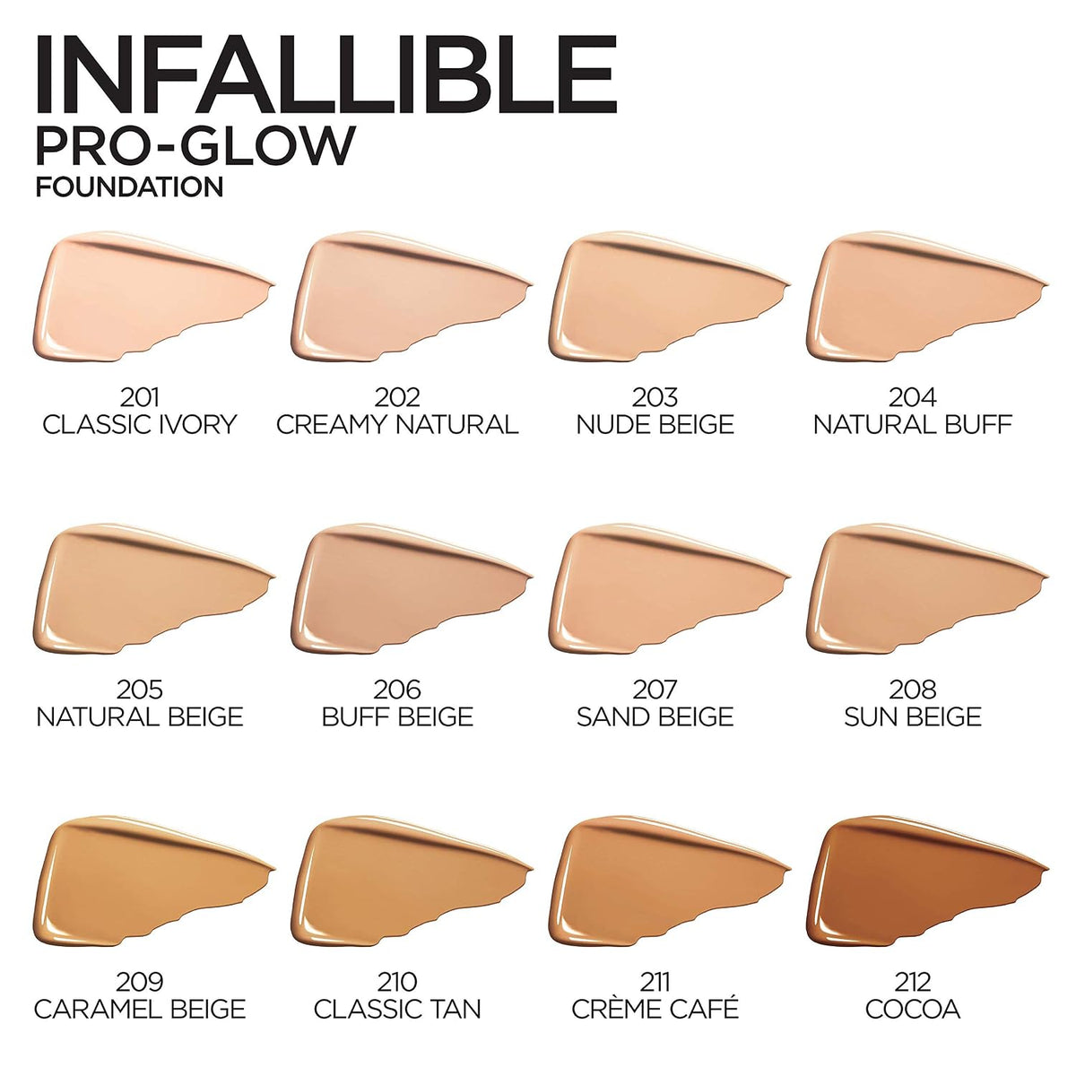 L'Oréal Paris Infallible Pro-Glow Foundation 211 Crème Café 1.0 fl oz (30 ml) — product image 3