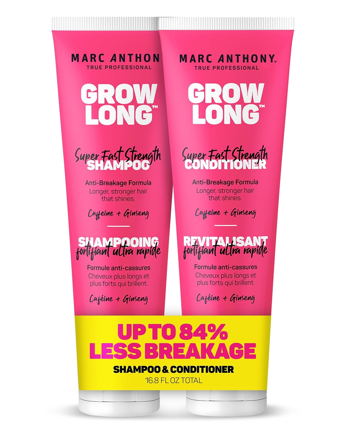 Marc Anthony Grow Long Super Fast Strength Shampoo & Conditioner 16.8 fl oz — product image 1