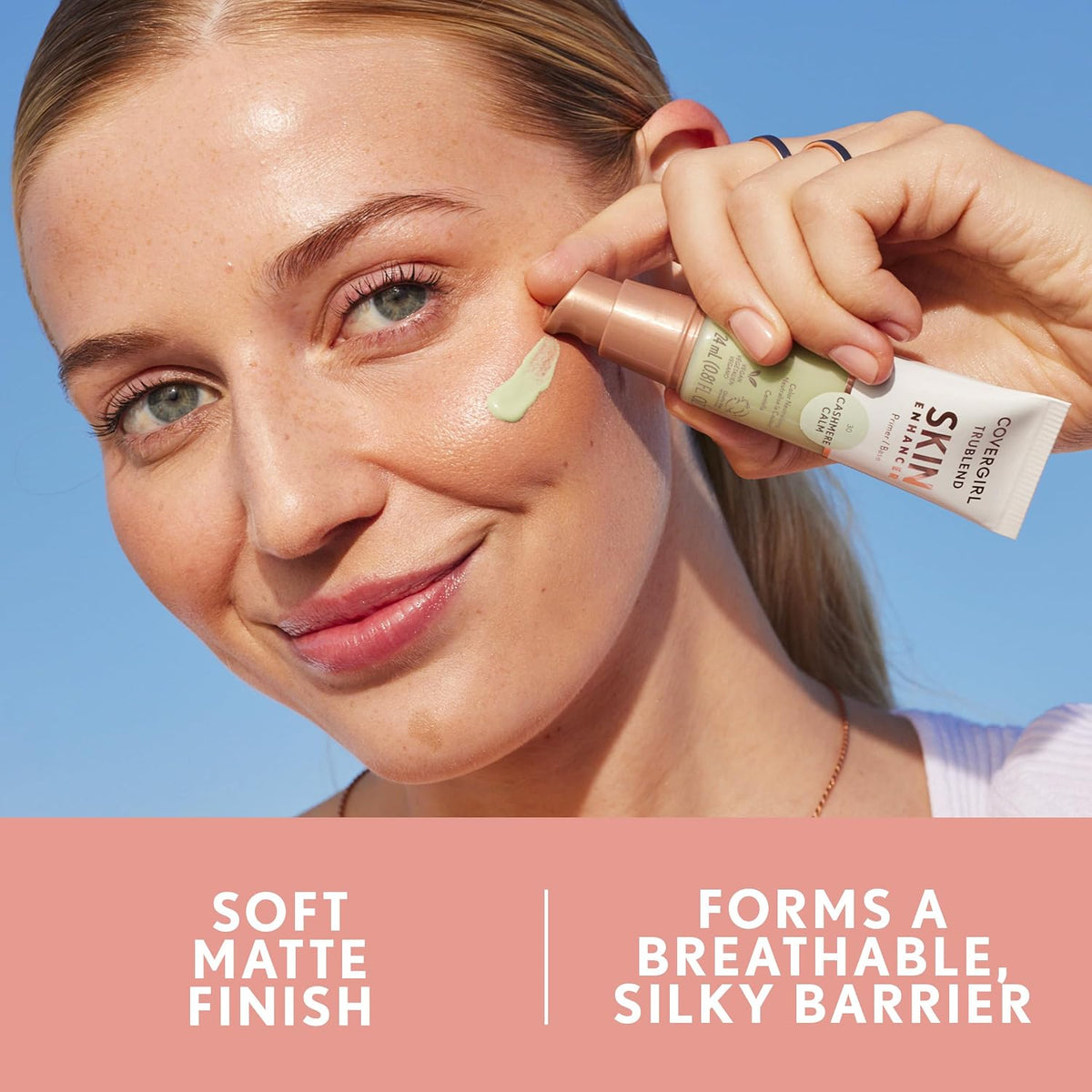 COVERGIRL TruBlend Skin Enhancer Primer/Base Color Neutralizing 30 Cashmere Calm 0.81 fl oz (24 ml) — product image 3