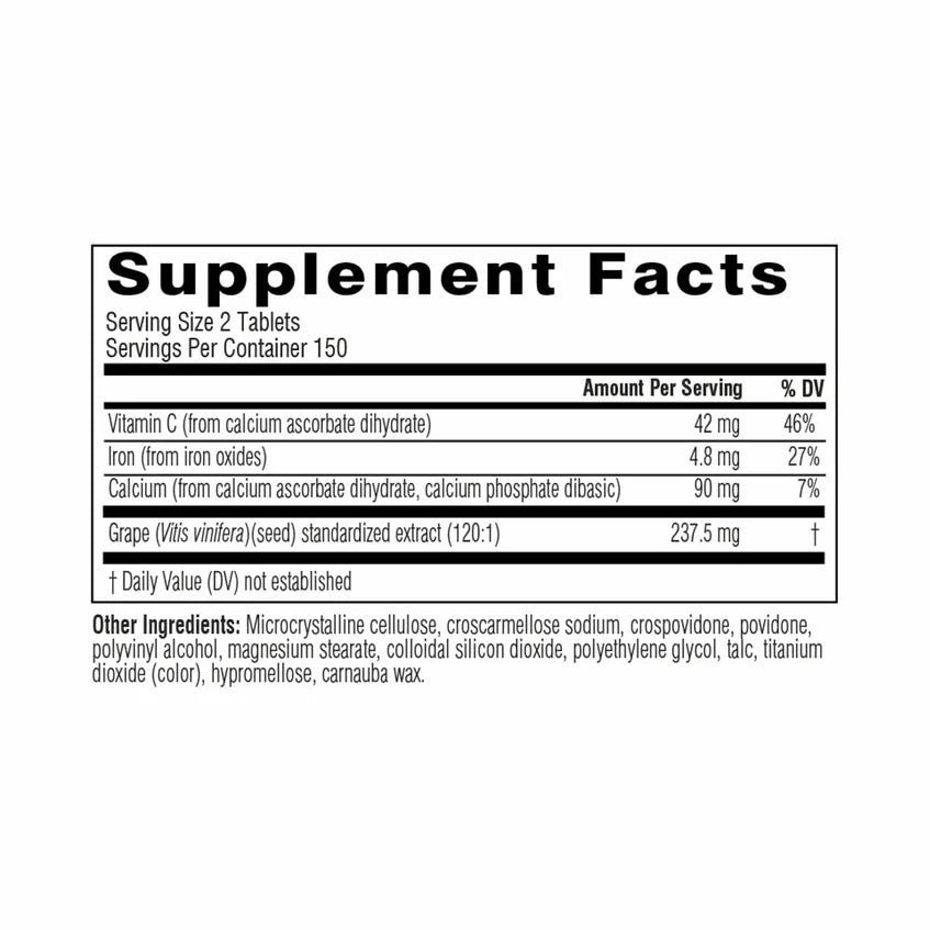Swisse Grape Seed Extract with Vitamin C Capsules