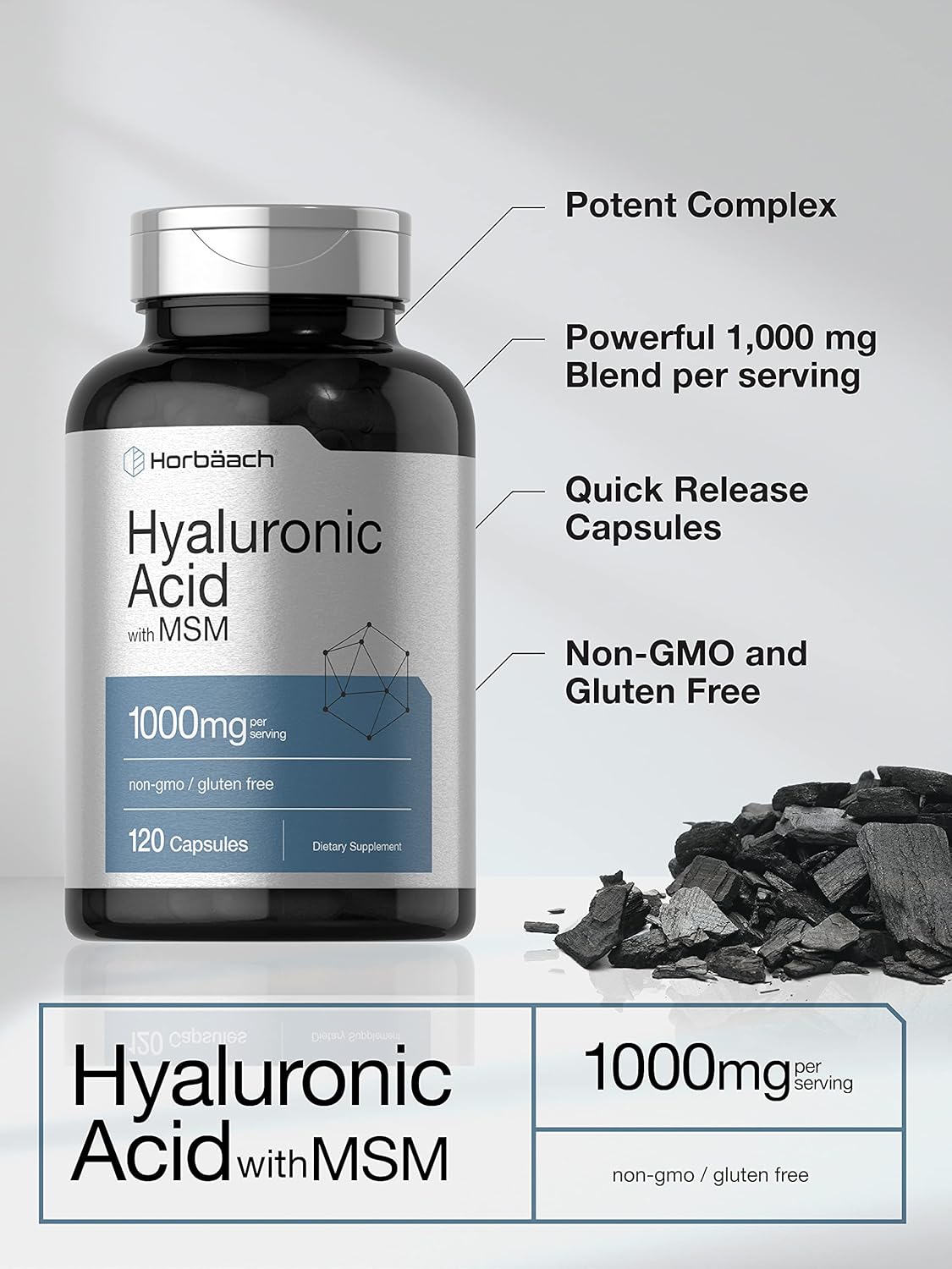 hyaluronic acid capsules close up product