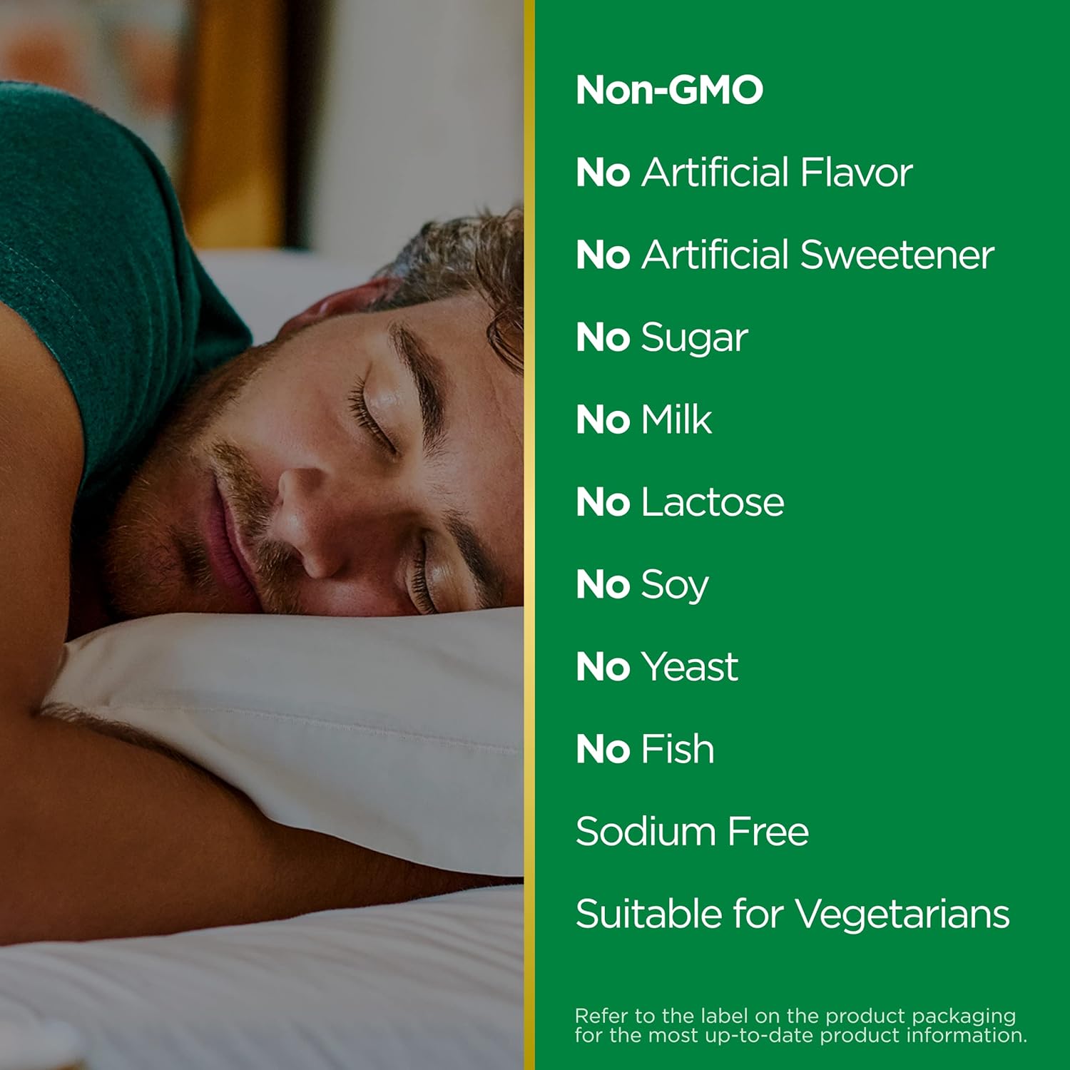 Drug-Free Sleep Aid Nature’s Bounty Sleep3 Tablets