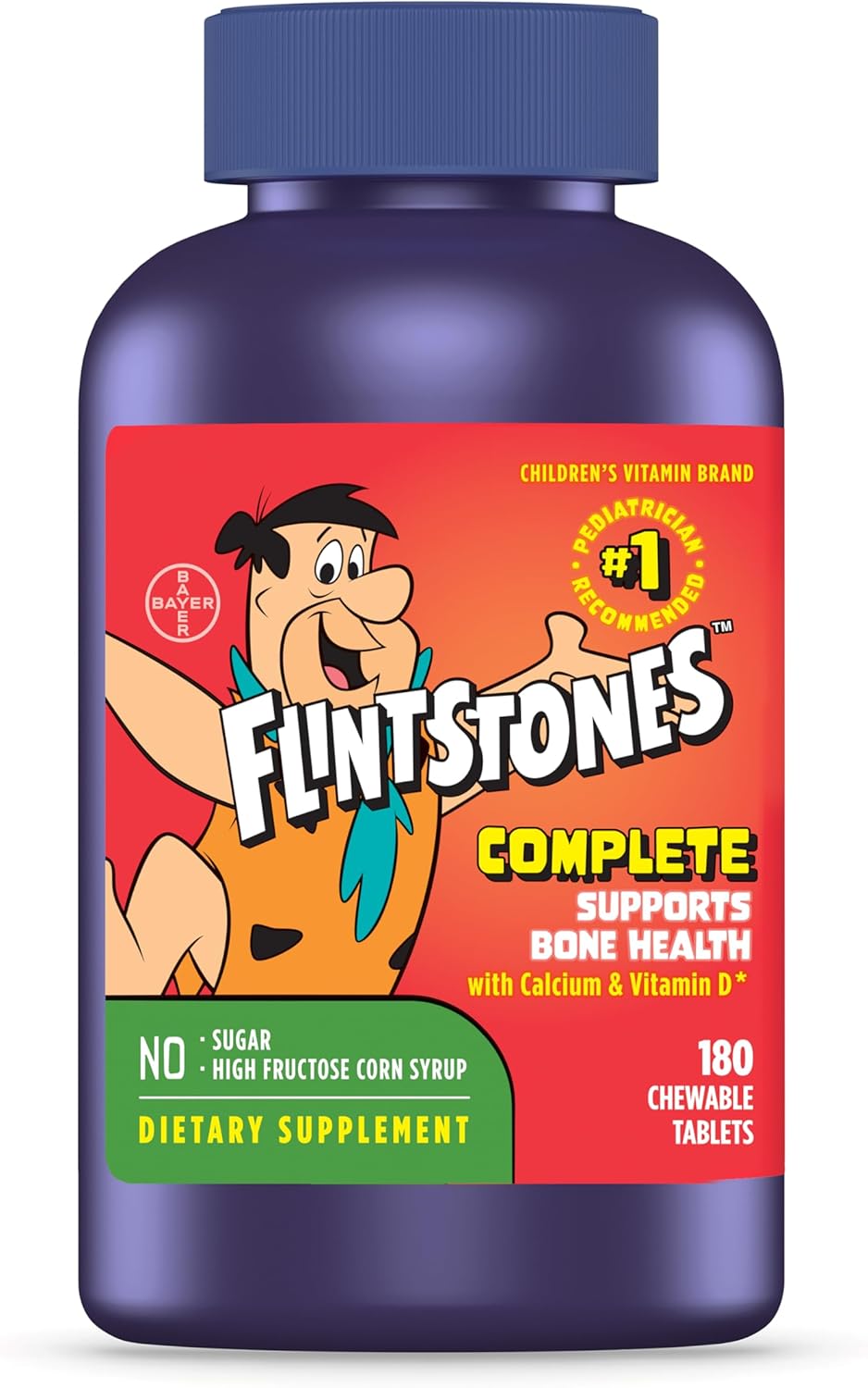 Flintstones Children’s Chewable Multivitamin with Iron 60 Count