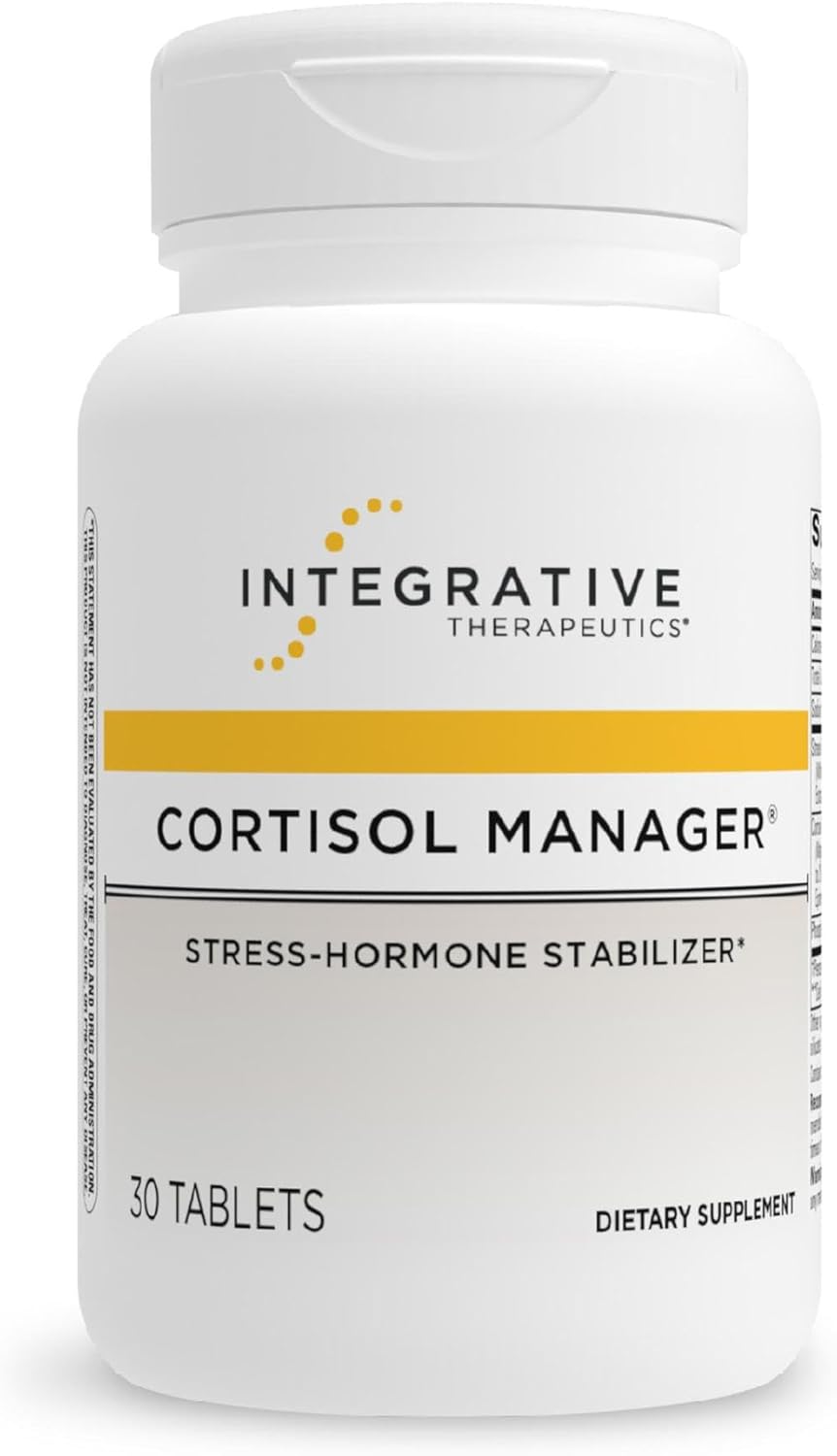 Integrative Therapeutics cortisol manager tablets bottle