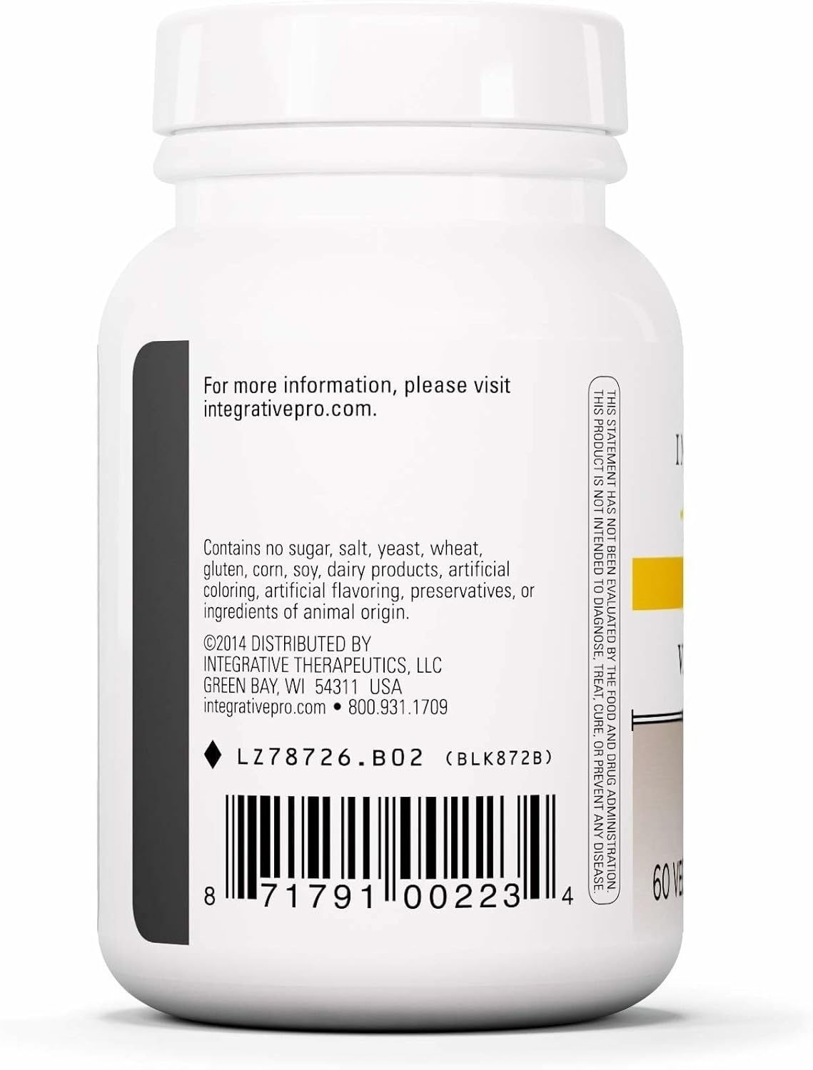 Integrative Therapeutics herbal capsules 60 count