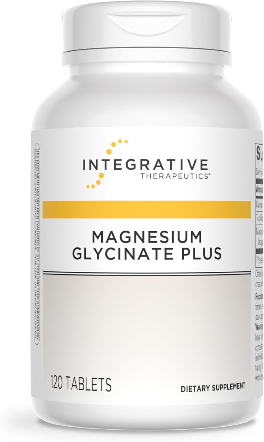 Integrative Therapeutics magnesium glycinate plus tablets bottle