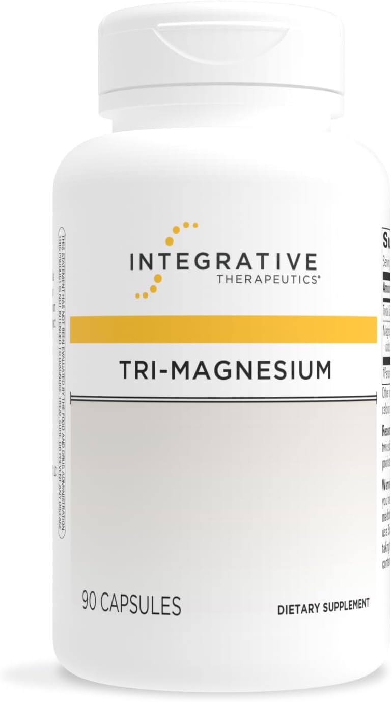 Integrative Therapeutics tri magnesium capsules bottle