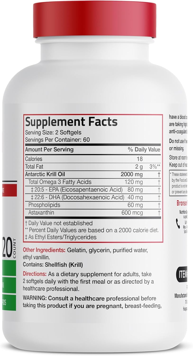 krill oil omega 3 EPA DHA supplement softgels