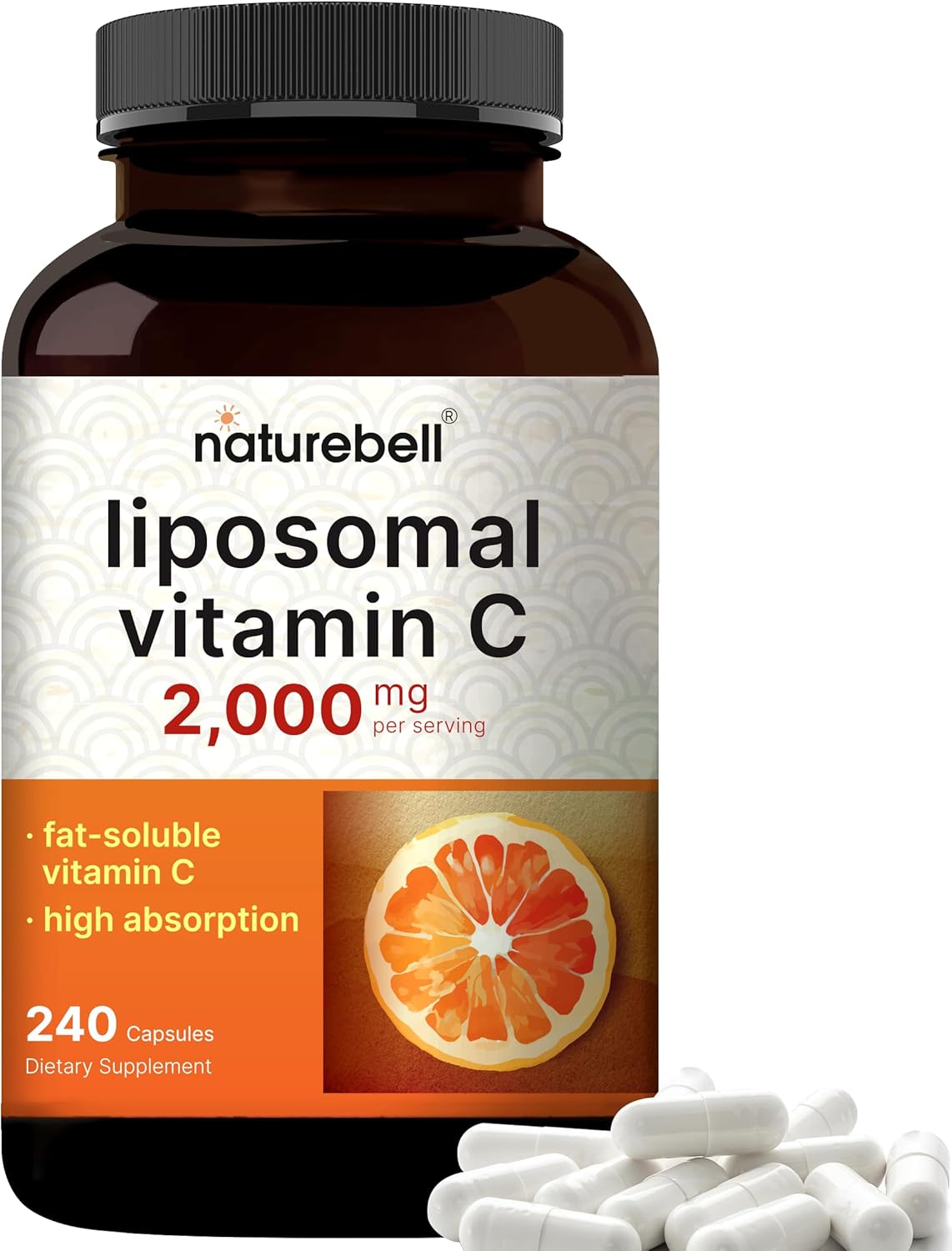 liposomal vitamin c collagen capsules bottle 120 count