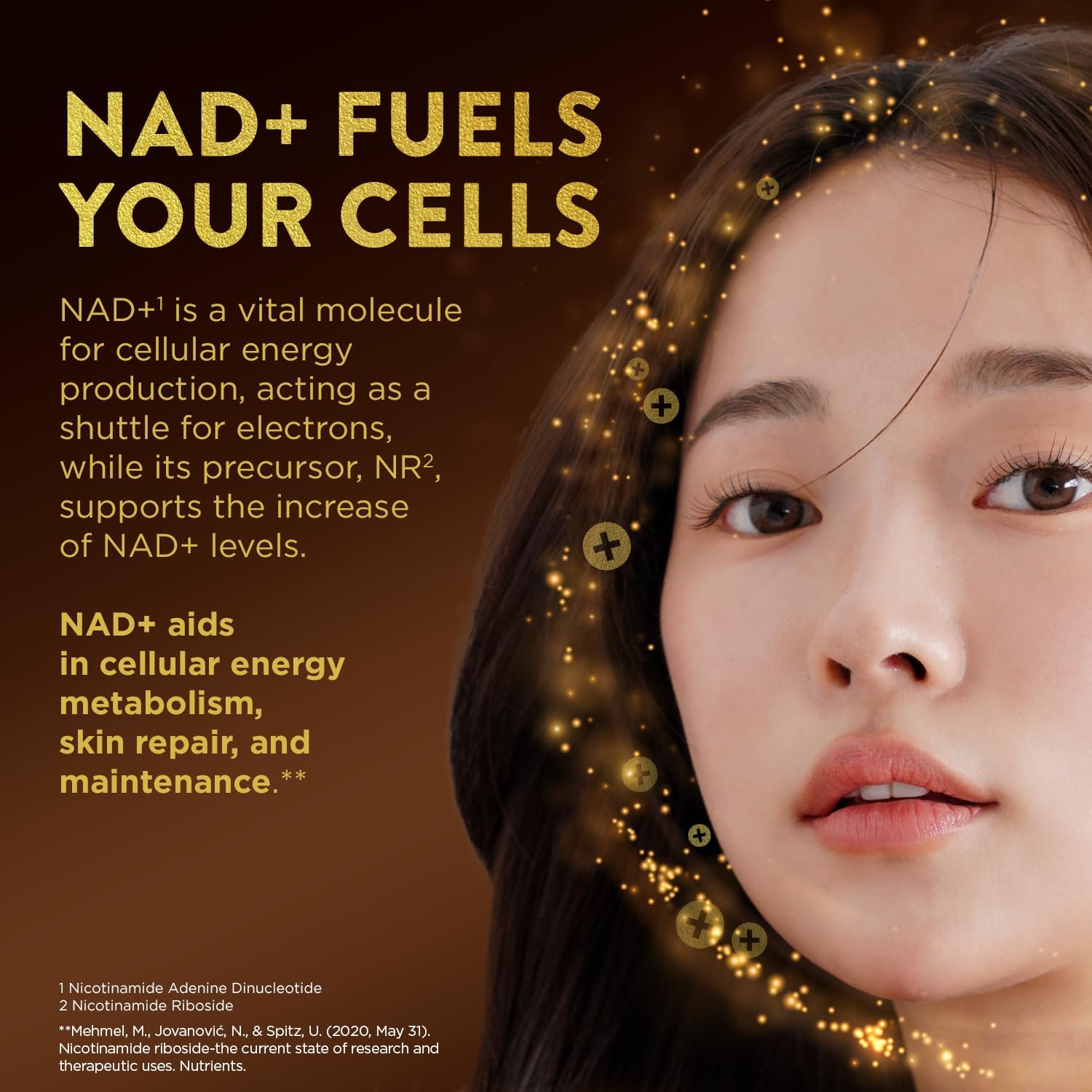 NAD beauty wellness supplement capsules product