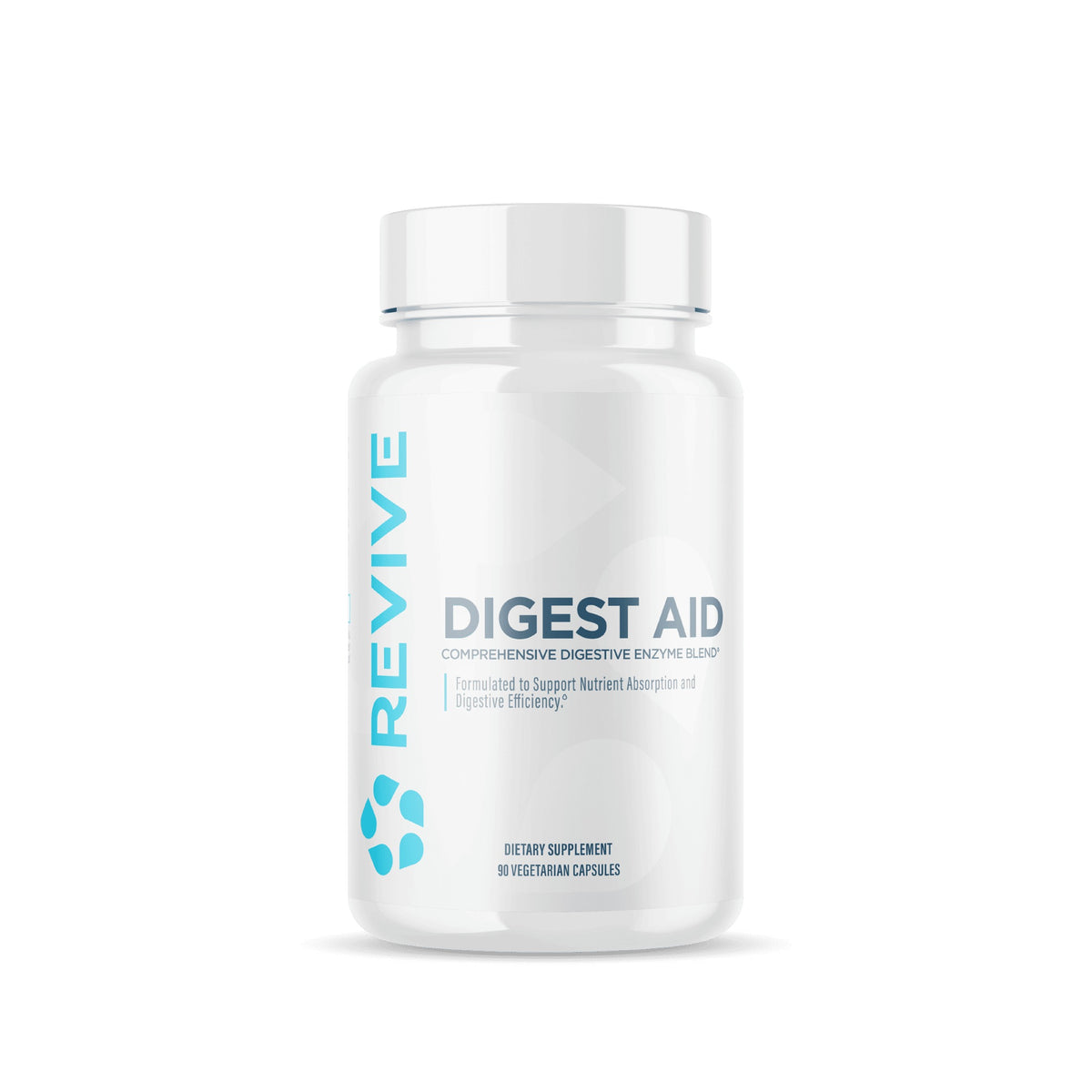 Revive Digest Aid Comprehensive Digestive Enzyme Blend, 90 vegetarian capsules bottle