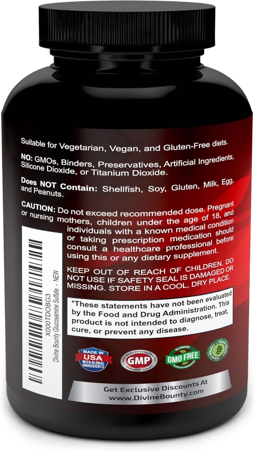 glucosamine MSM capsules close up product