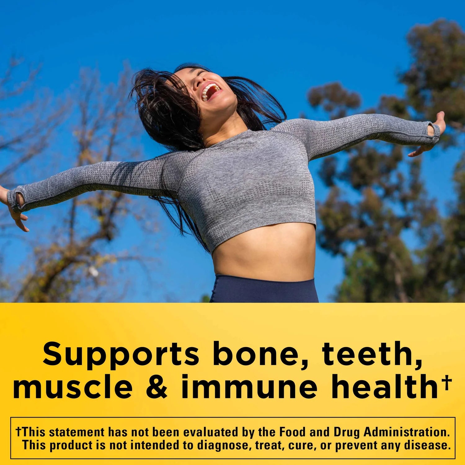 Advanced vitamin D immune complex supplement for daily support