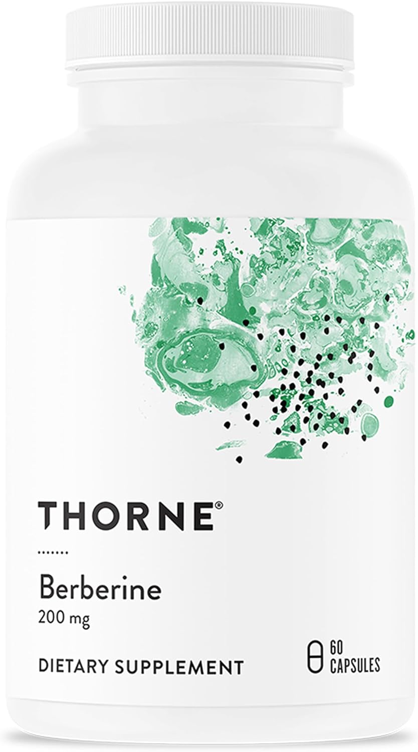 Thorne berberine capsules bottle daily wellness routine