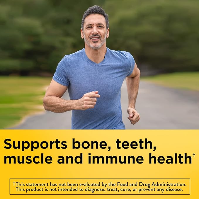 High potency vitamin D3 softgels for immune health