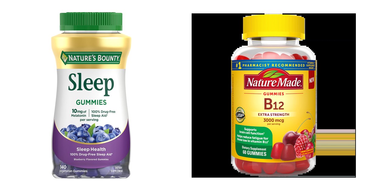 Gummy Vitamin Labels: Why the Big Number Is Usually for Two Gummies