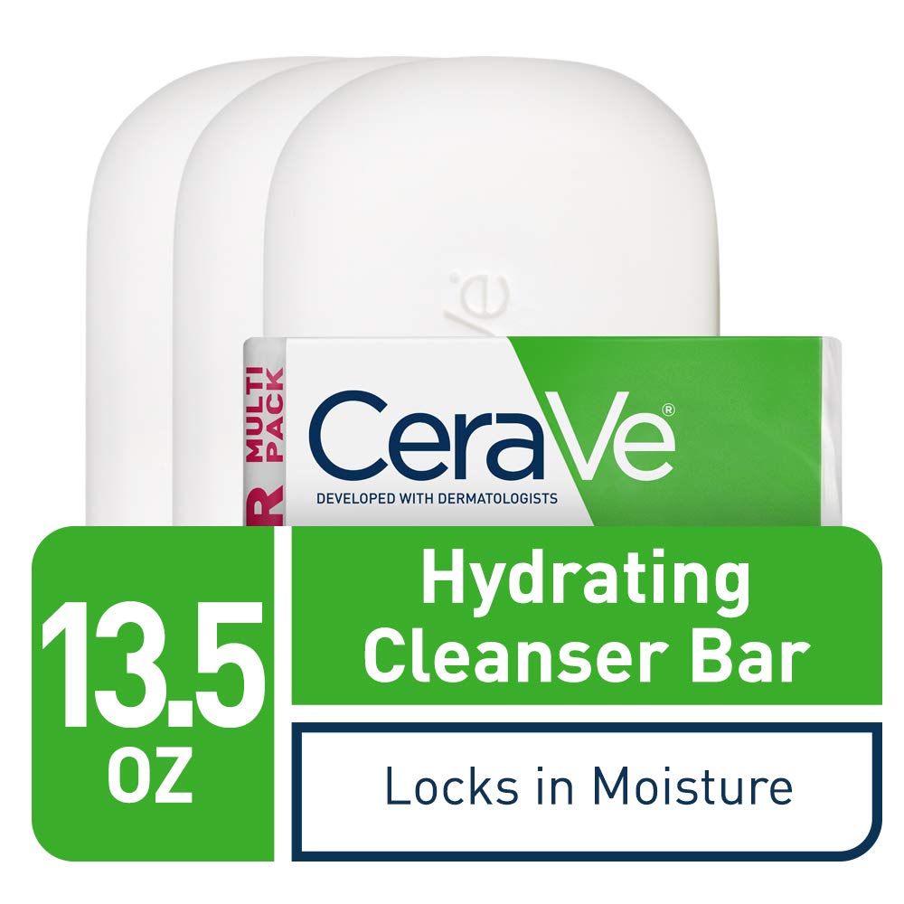 CeraVe Hydrating Cleanser Bar 4.5 oz (Pack of 3) — product image 4
