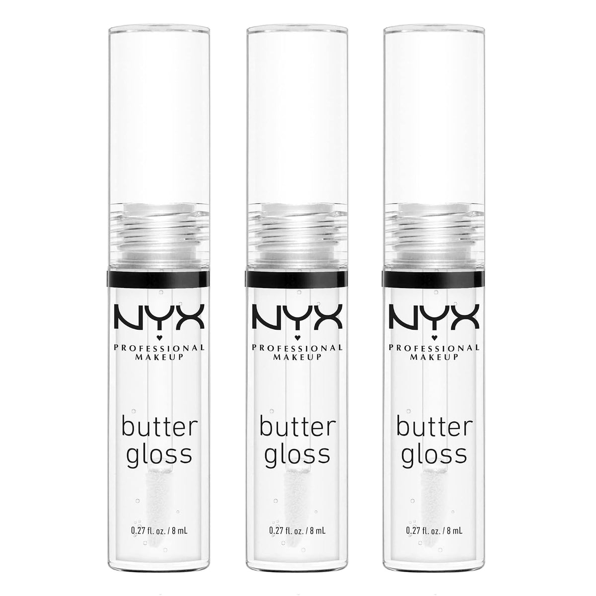 NYX PROFESSIONAL MAKEUP Butter Gloss Clear 54 0.27 fl oz (8 ml) — product image 1
