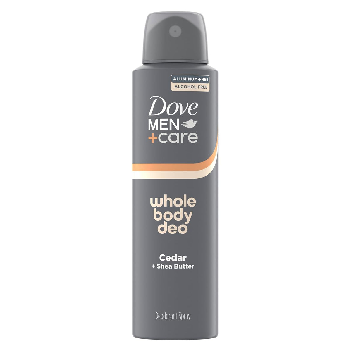 Dove Men+Care Whole Body Deo Cedar + Shea Butter Deodorant Spray 4 oz (113 g) — product image 1