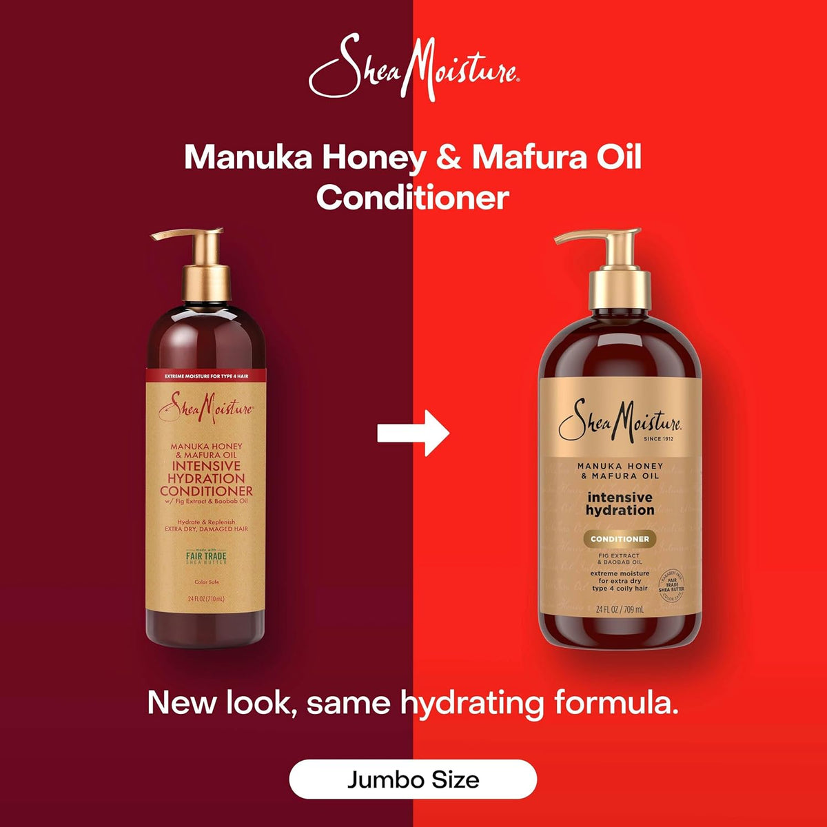 SheaMoisture Manuka Honey & Mafura Oil Intensive Hydration Conditioner 24 fl oz (709 ml) — product image 4