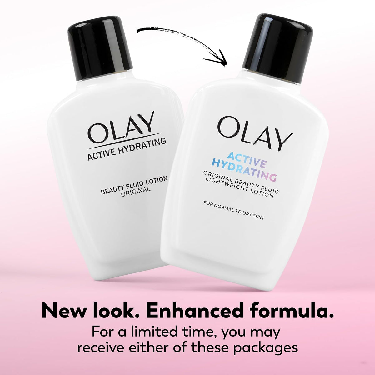 OLAY Active Hydrating Original Beauty Fluid Lightweight Lotion 4 oz (Pack of 2) — product image 3