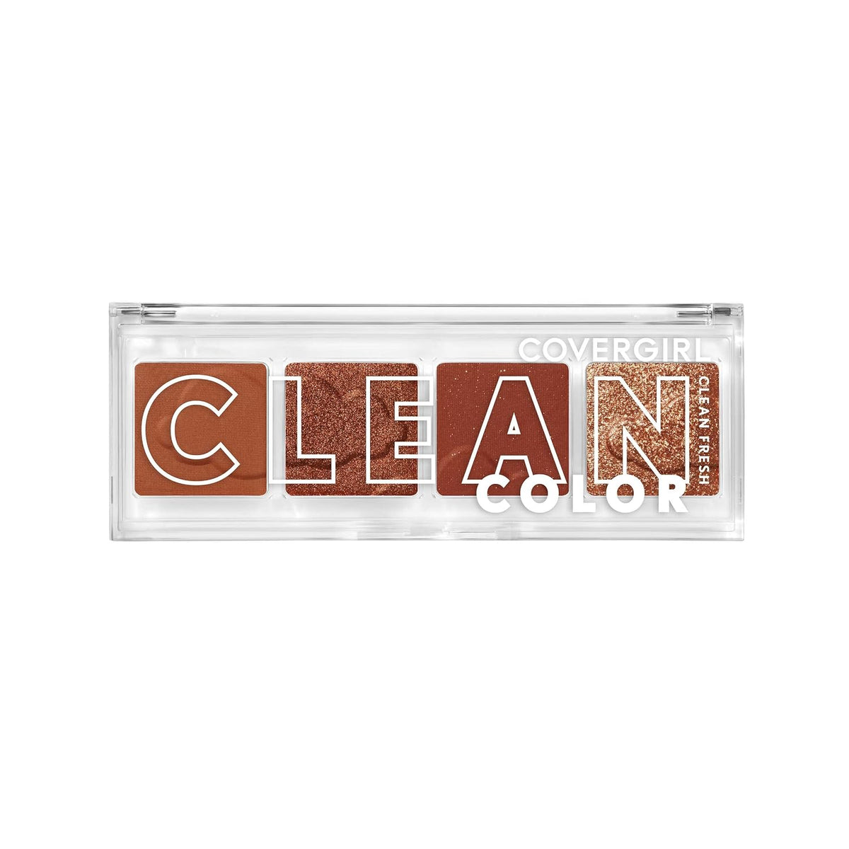 COVERGIRL Clean Color Eyeshadow Palette 252 Spiced Copper 0.14 oz (4 g) — product image 1