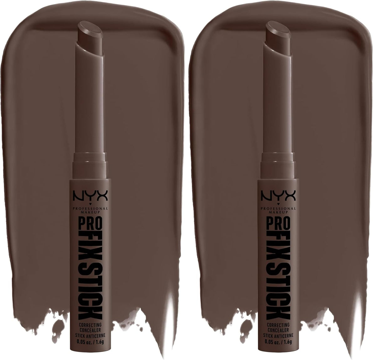NYX Professional Makeup Pro Fix Stick Correcting Concealer 0.05 oz (1.6g) (Pack of 2) — product image 1