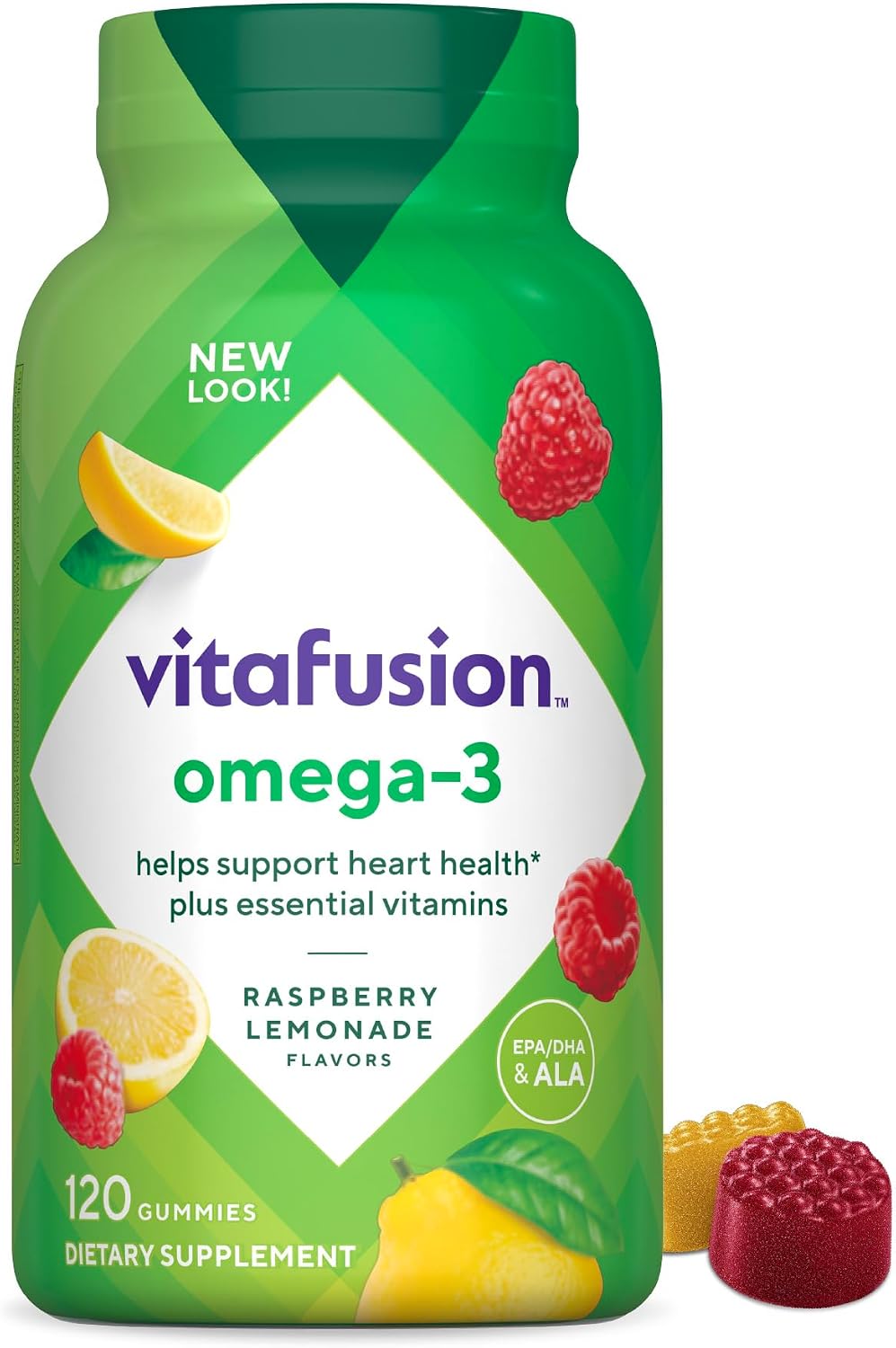 vitafusion omega-3 100 mg 120 Gummies — product image 1