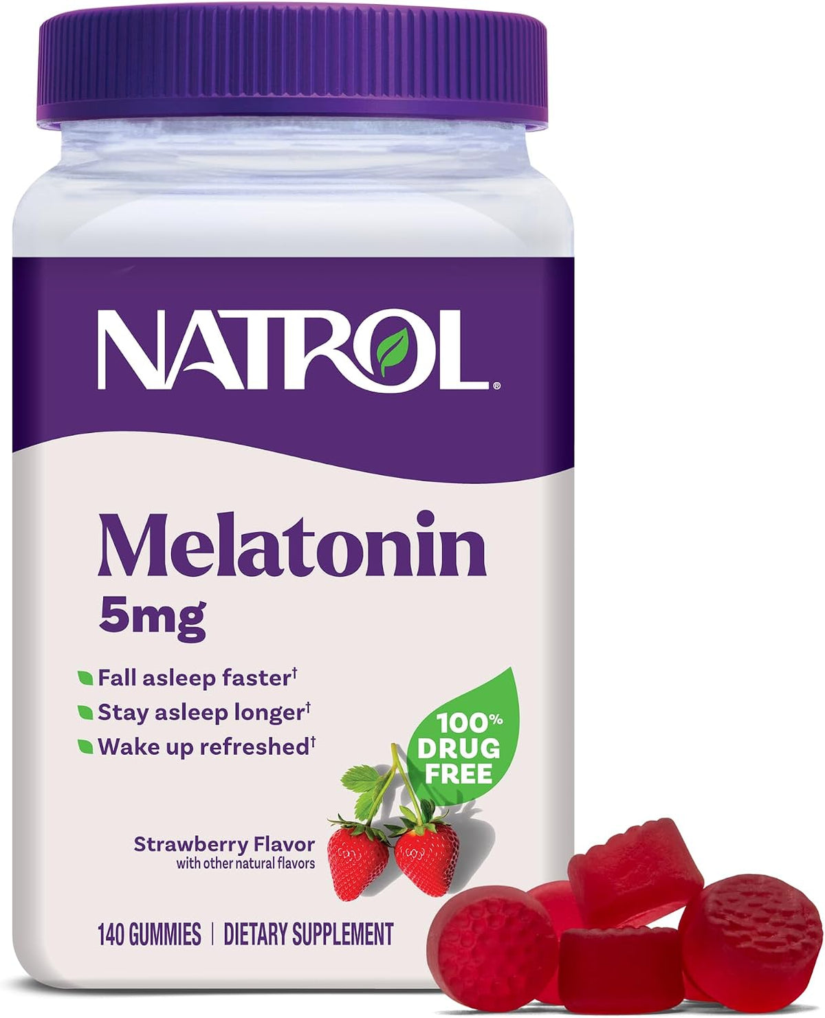 Natrol Melatonin 5mg 140 Gummies — product image 1