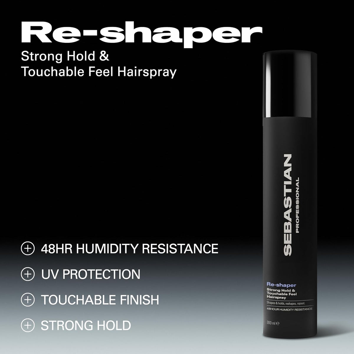 Sebastian Professional Re-shaper Hairspray 300 ml — product image 3