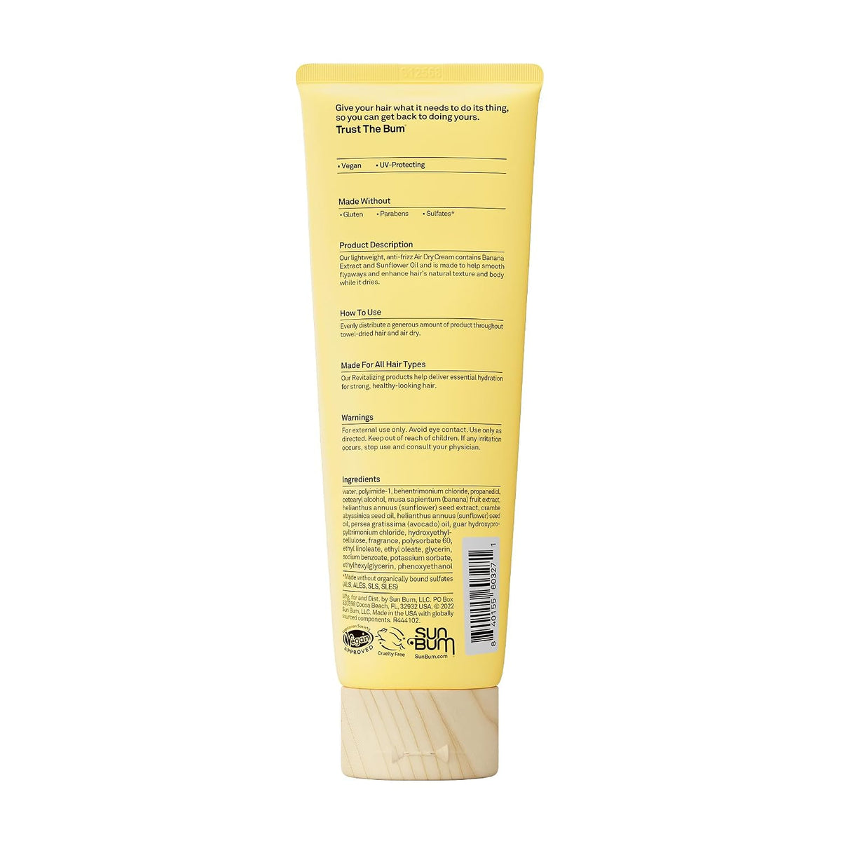 Sun Bum Revitalizing Air Dry Cream 6 fl oz — product image 2