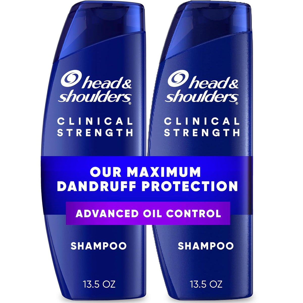 Head & Shoulders Clinical Strength Advanced Oil Control Shampoo 13.5 fl oz (Pack of 2) — product image 1