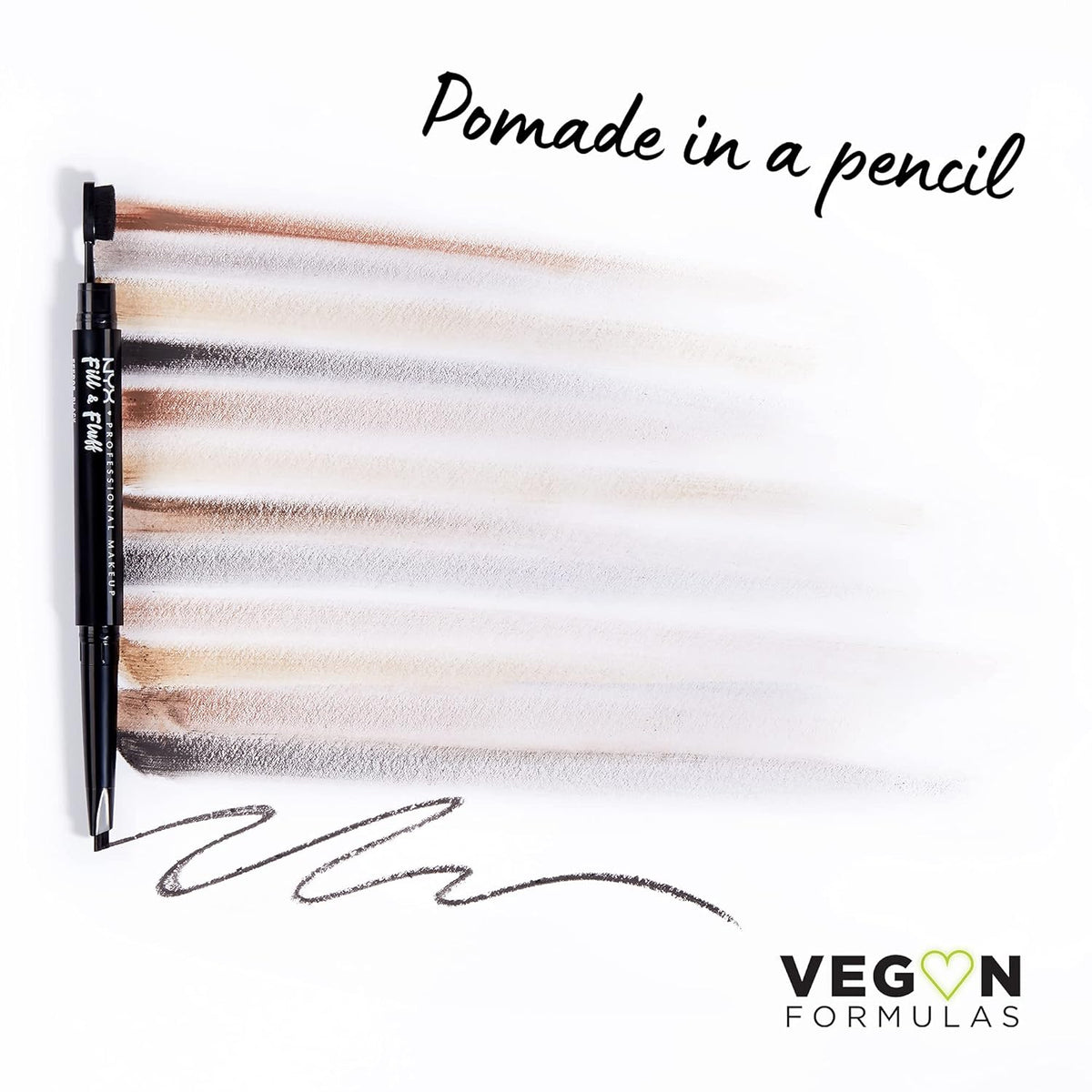 NYX Professional Makeup Fill & Fluff Eyebrow Pomade Pencil 01 Blonde 0.007 oz — product image 2