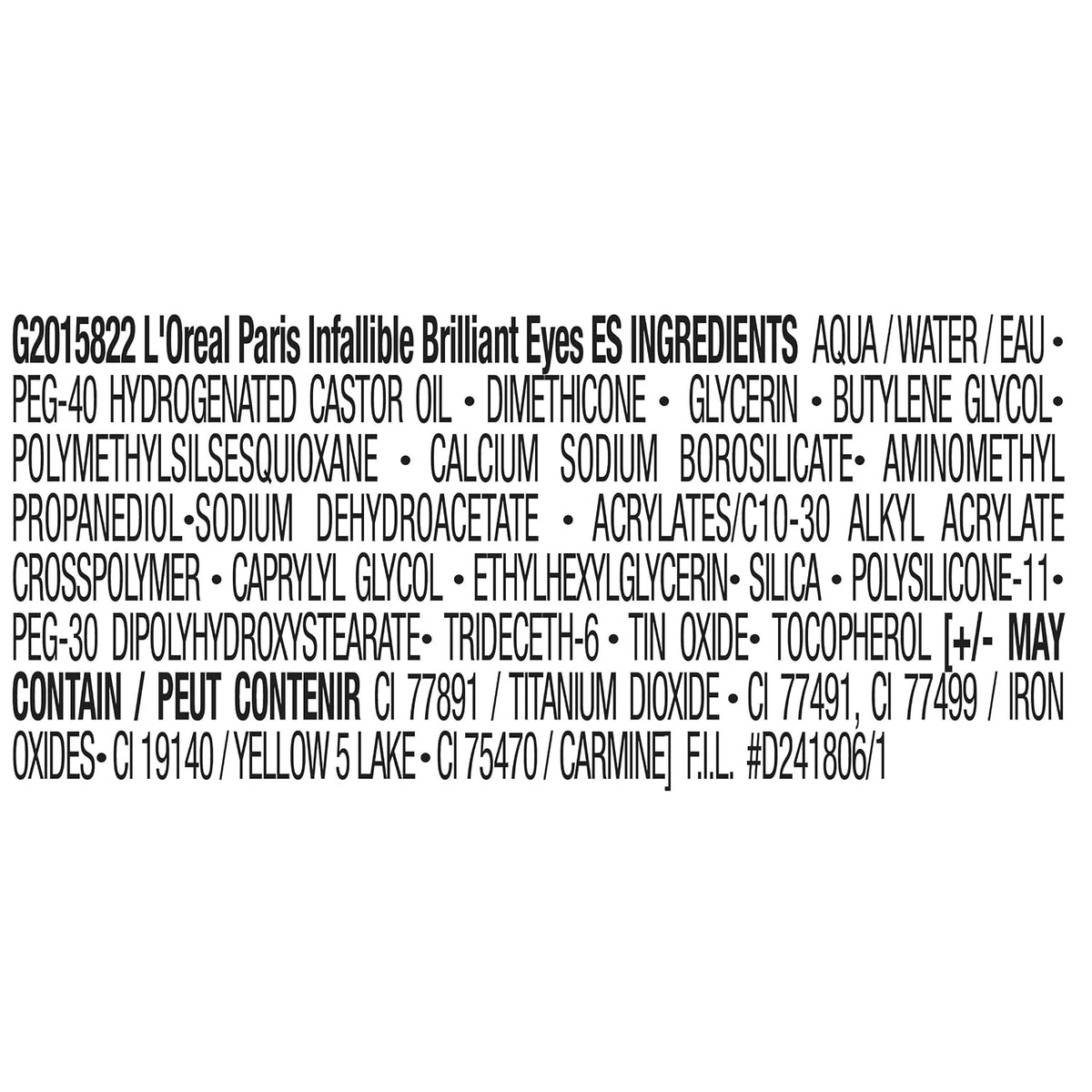 L'Oréal Paris Brilliant Eyes Liquid Shadow 465 Royal Onyx 0.10 fl oz (2.9 ml) — product image 2