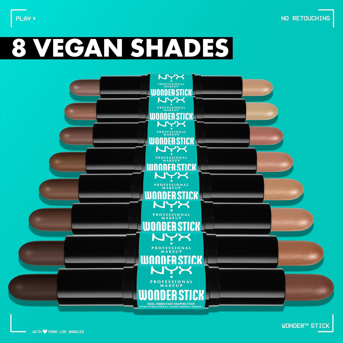 NYX Professional Makeup Wonder Stick 02 Universal Light 0.28 oz (8 g) — product image 3