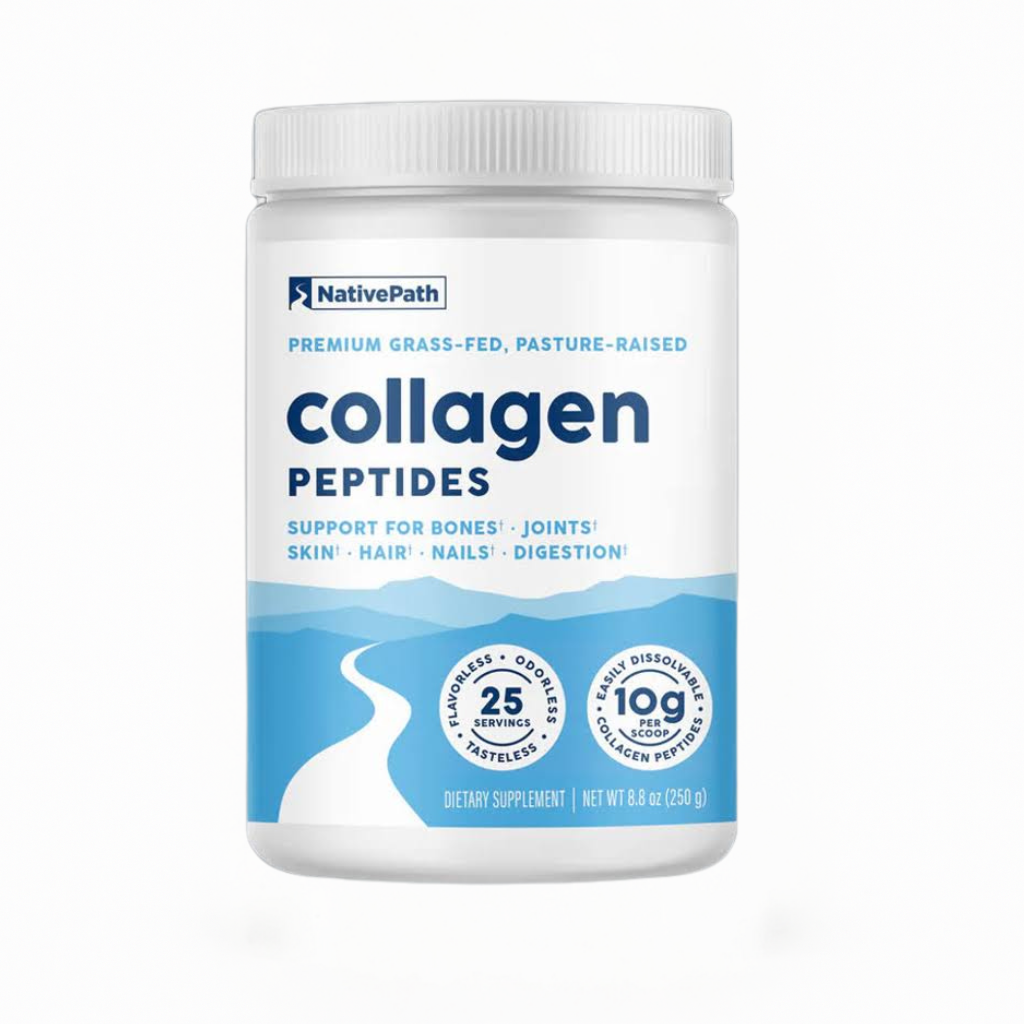 NativePath Collagen Peptides Powder – Hydrolyzed Type 1 & 3, 8.8 oz