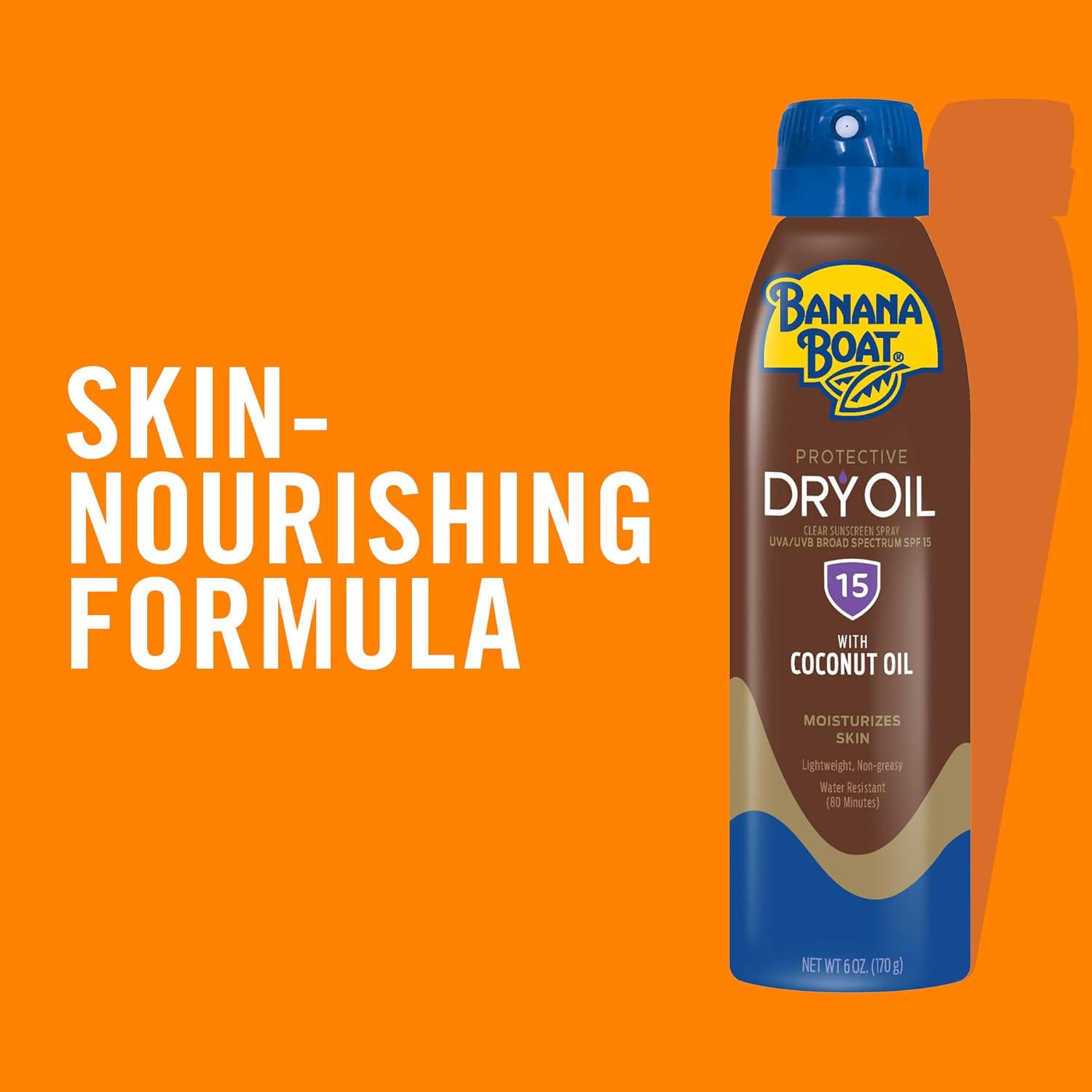 Twin pack Banana Boat sunscreen oil bottles 6oz

