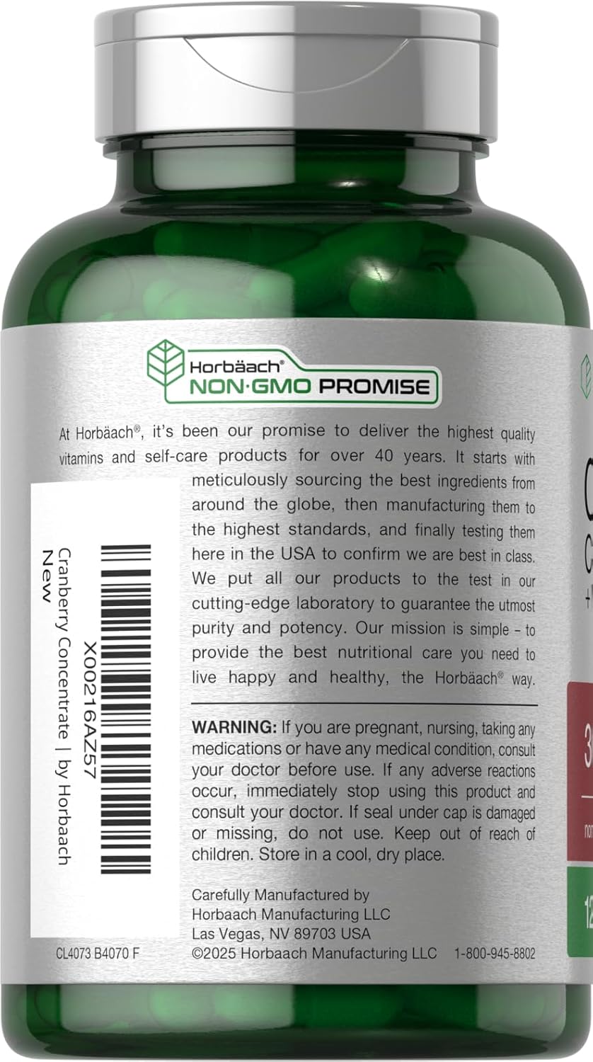 cranberry extract capsules close up product