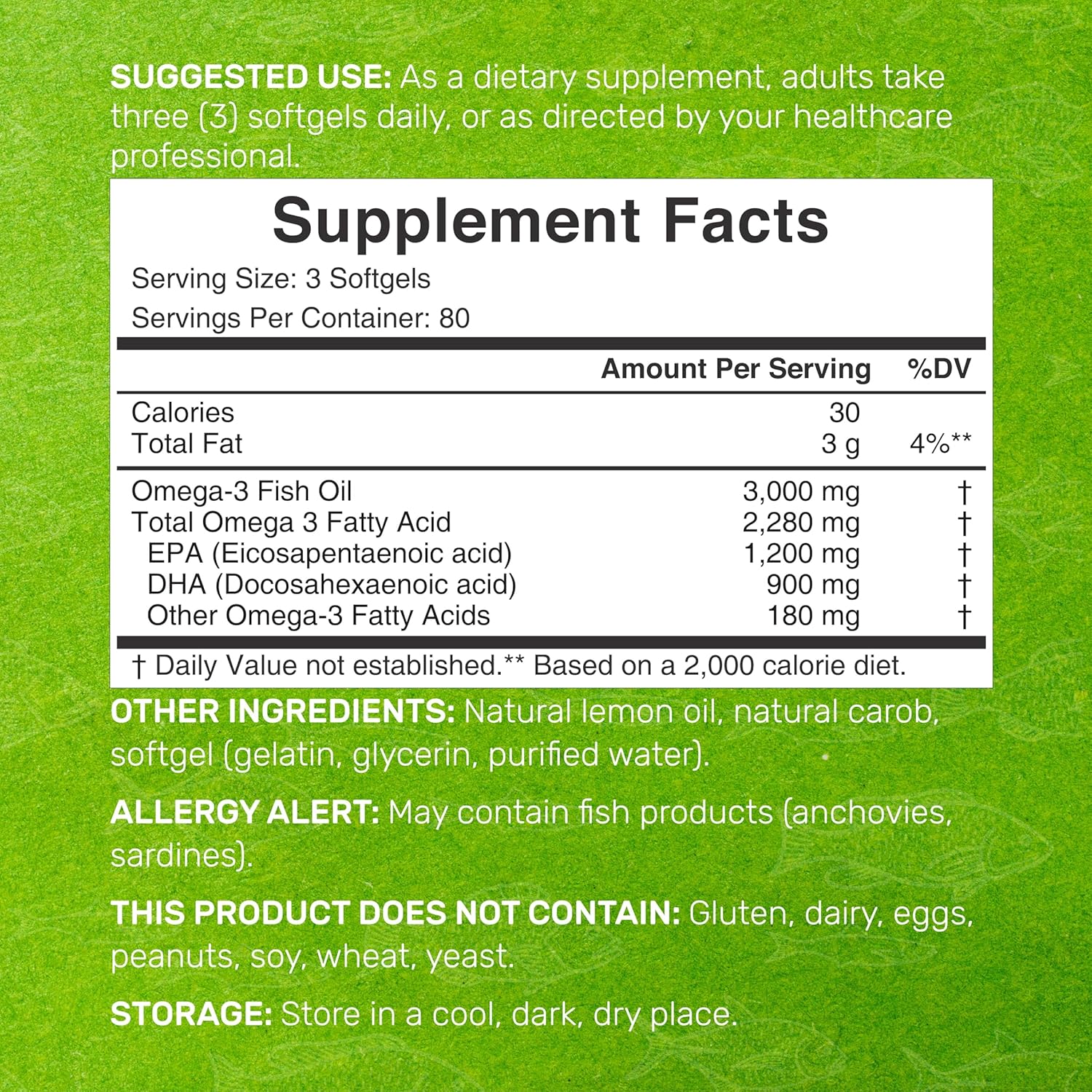 fish oil softgels burpless capsules close up product